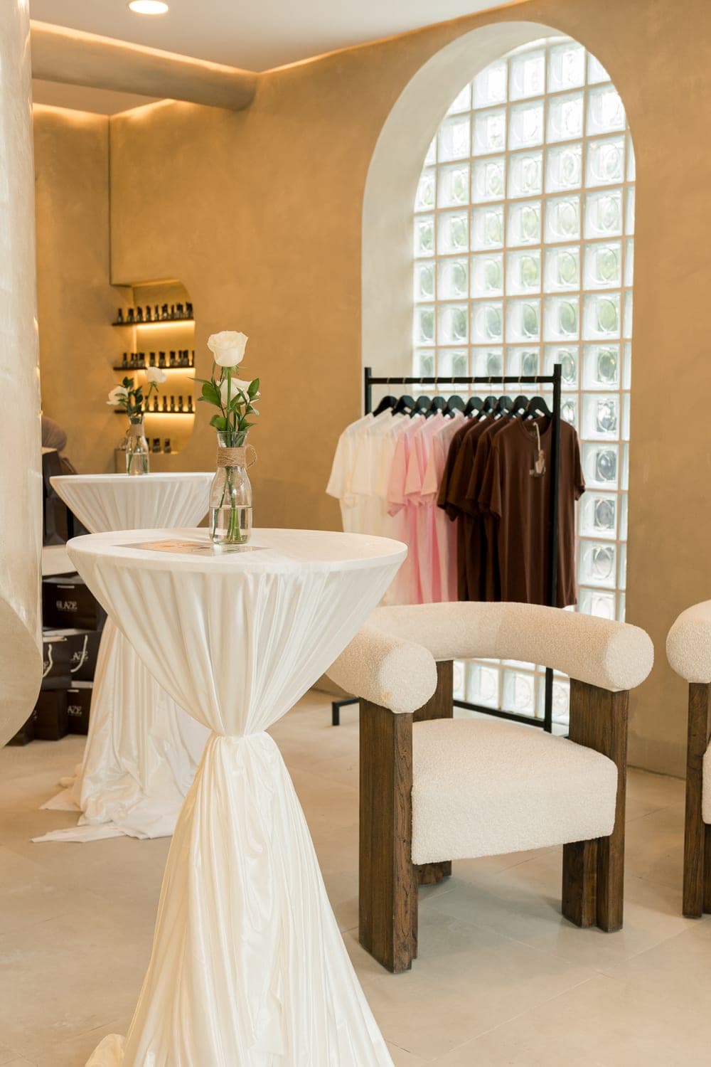 The boutique corner of the house